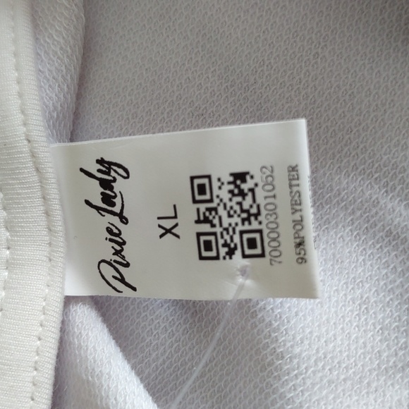 NWT Pixie Lady Size XL Floral Fox Print Pink Sweatshirt - Picture 11 of 12